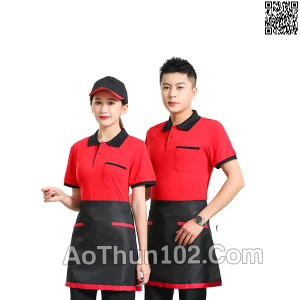 Áo thun đồng phục quán ăn AT17-5938