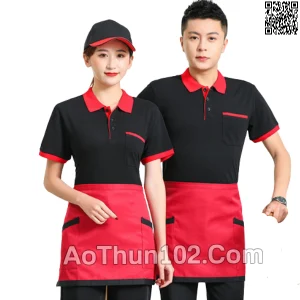 Áo thun đồng phục quán ăn AT17-5938