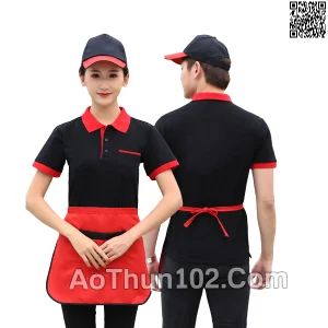 Áo thun đồng phục quán ăn AT17-5938