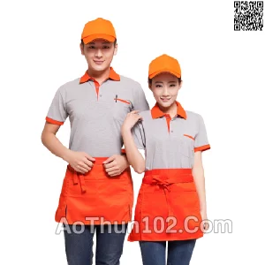 Áo thun đồng phục quán ăn AT17-5938