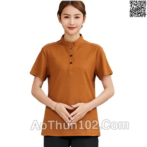 Áo thun đồng phục cổ tròn AT17-5954