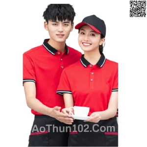 Áo thun đồng phục cổ trụ AT17-5774