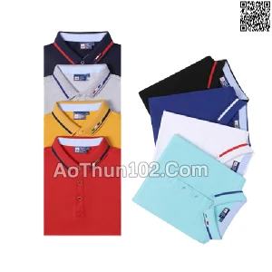 Áo thun đồng phục dành cho nhà hàng quán ăn khách sạn in thuê logo theo yêu cầu AT17-5690