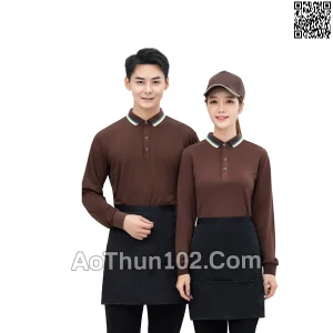 Áo thun đồng phục nam nữ dài tay AT17-5762