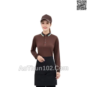 Áo thun đồng phục nam nữ dài tay AT17-5762