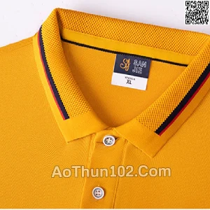 Áo thun đồng phục polo phối nhiều màu AT17-5836