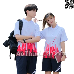 Áo thun đồng phục trường học AT17-5893