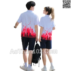 Áo thun đồng phục trường học AT17-5893