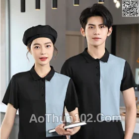 Áo thun ngắn tay cho nhân viên phục vụ nam nữ AT17-5960