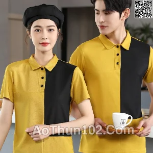 Áo thun ngắn tay cho nhân viên phục vụ nam nữ AT17-5960