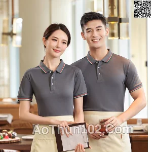 Áo thun polo ngắn tay cho nam nữ AT17-5971