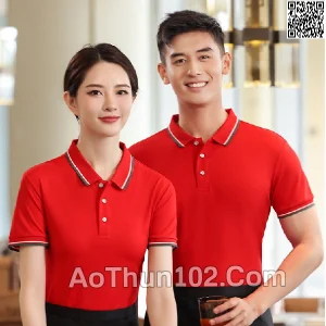 Áo thun polo ngắn tay cho nam nữ AT17-5971