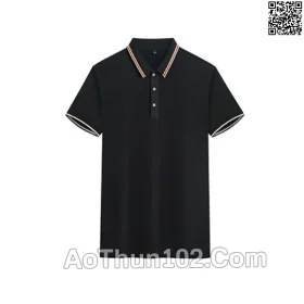Áo thun polo ngắn tay cho nam nữ phối màu AT17-5981