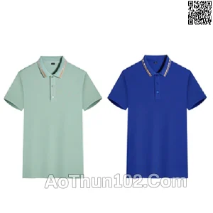 Áo thun polo ngắn tay cho nam nữ trơn AT17-5991
