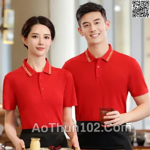 Áo thun polo ngắn tay cho nam nữ trơn AT47-5991