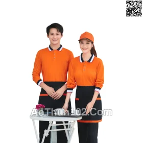 Áo thun tay dài nhân viên phục vụ bàn AT17-5745