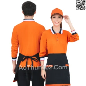 Áo thun tay dài nhân viên phục vụ bàn AT17-5745