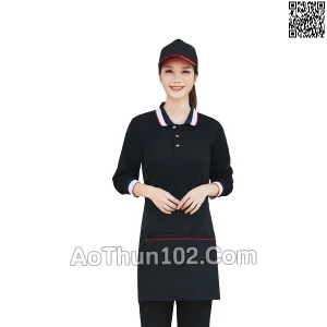 Áo thun tay dài nhân viên phục vụ bàn AT17-5745