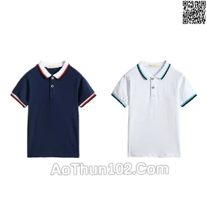 Áo thun trơn cổ bẻ AT17-5867