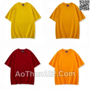 Áo thun trơn cổ tròn AT17-5876