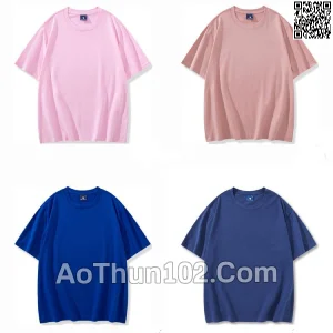 Áo thun trơn cổ tròn AT17-5876